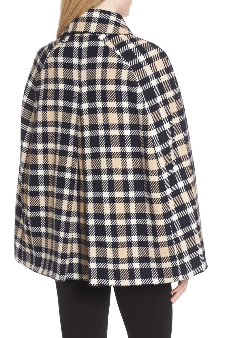 Windowpane Anderson Cape, Alternate, color, NASSAU NAVY MULTI