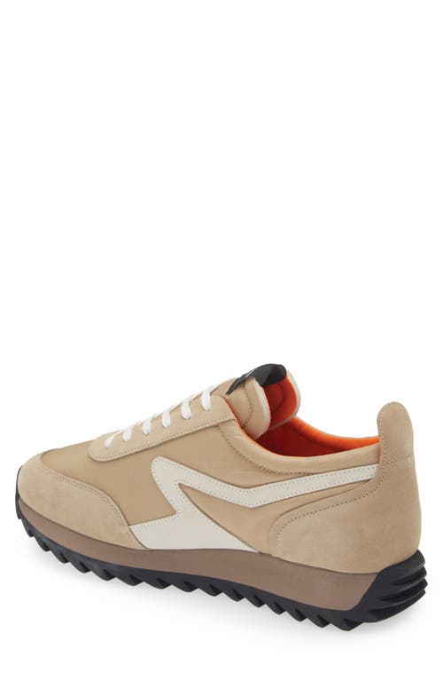 Rag & Bone Retro Runner Bomber Sneaker In Brown