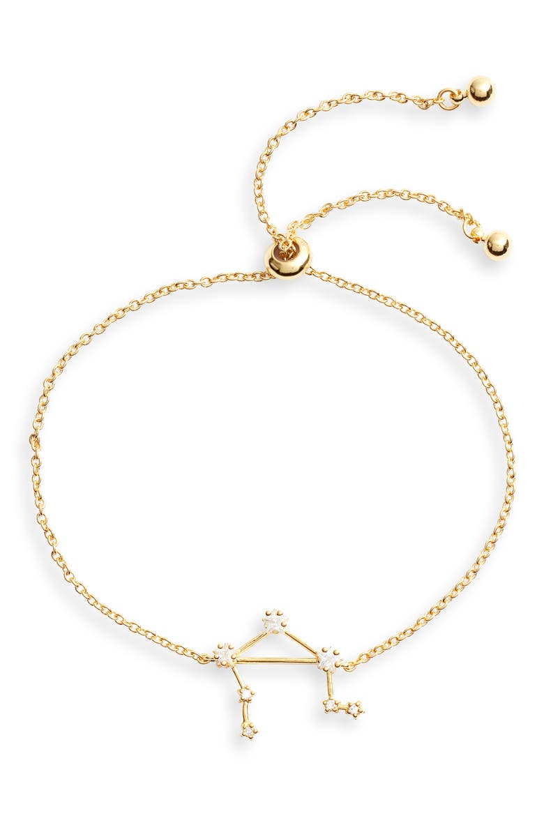Zodiac Bracelet, Main, color, GOLD LIBRA