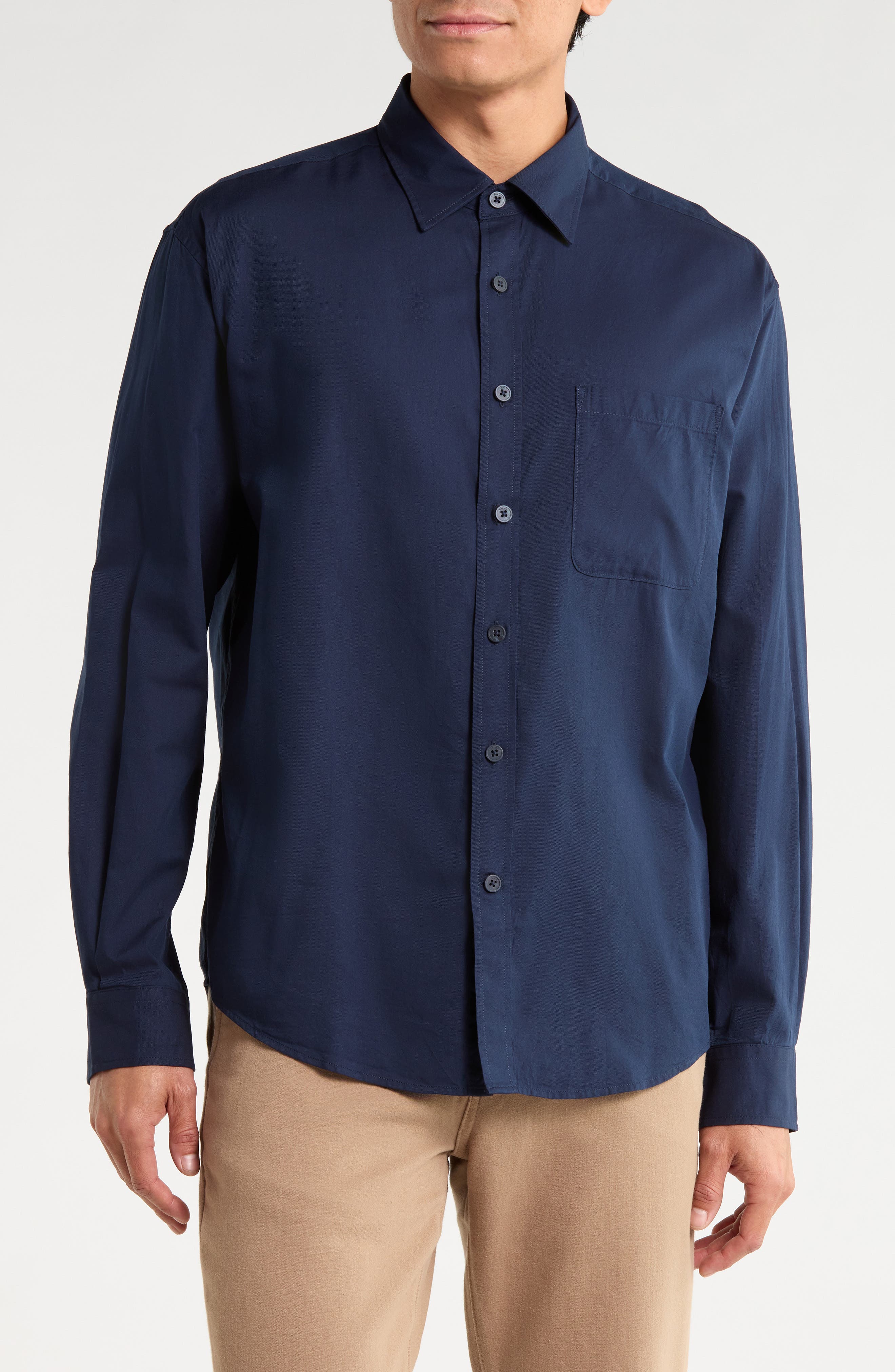 Dino Organic Cotton & Modal Button-Up Shirt
