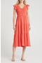 Flutter Sleeve Midi Dress
