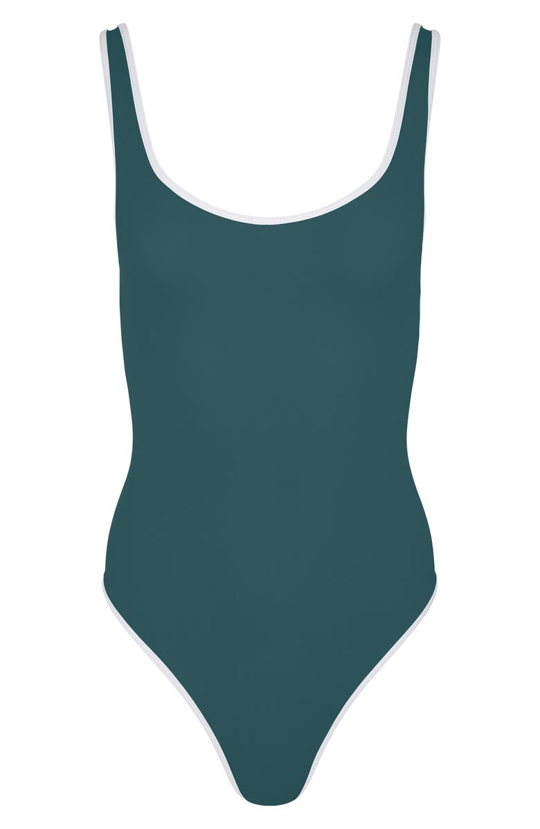 Onia Arya One-Piece Swimsuit, Main, color, Sea Moss