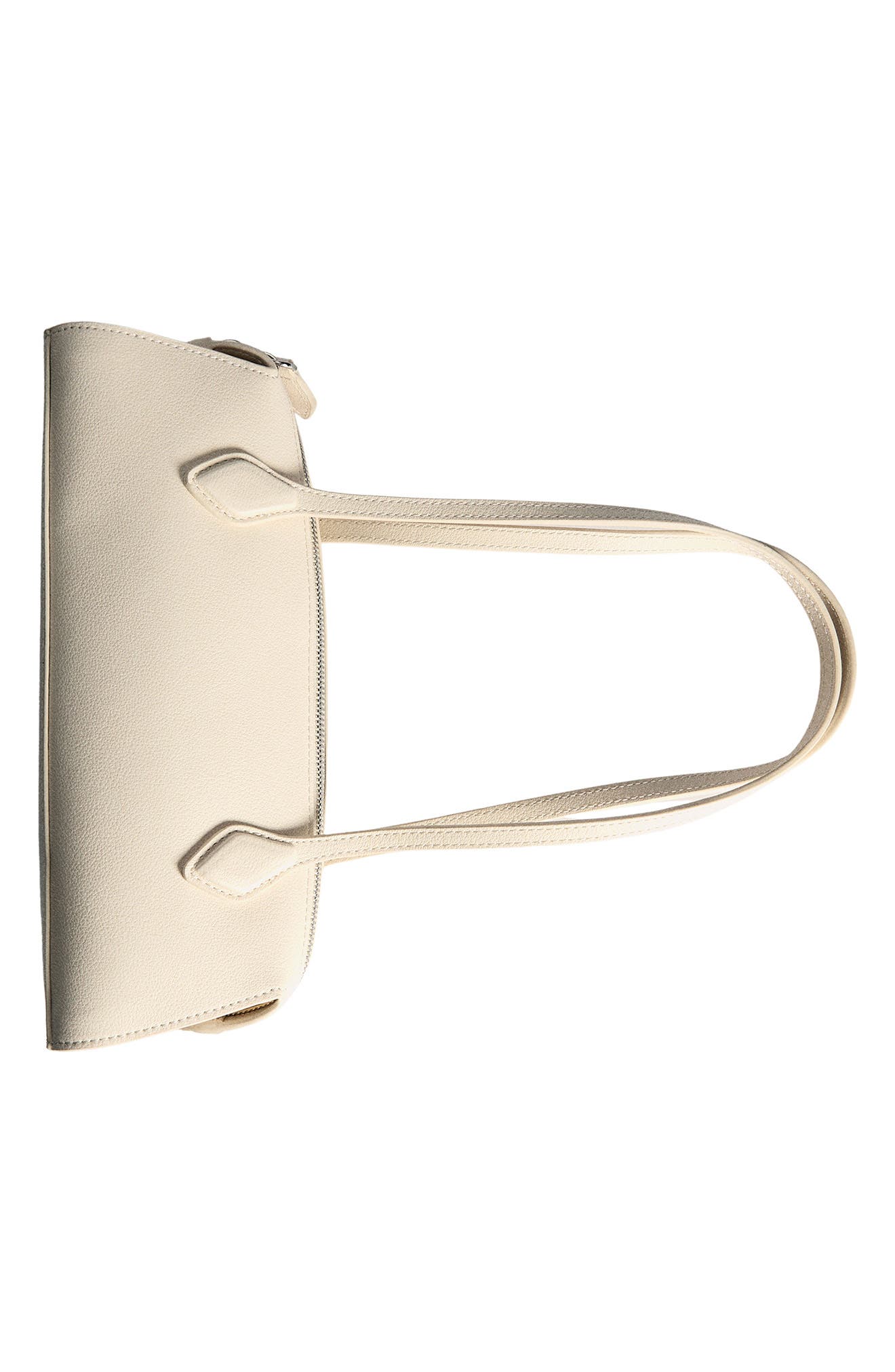 MANGO Faux Leather Bowling Bag, Alternate, color, 