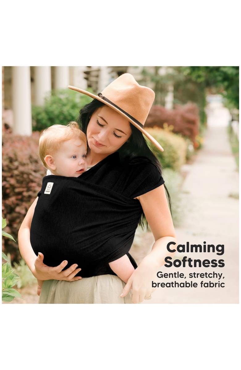 KeaBabies Original Wrap Carrier, Alternate, color, Trendy Black