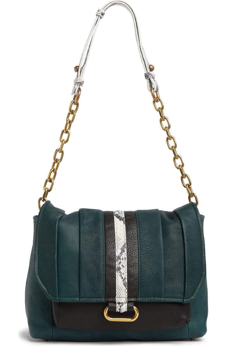 AMERICAN LEATHER CO. Camellia Shoulder Bag, Main, color,