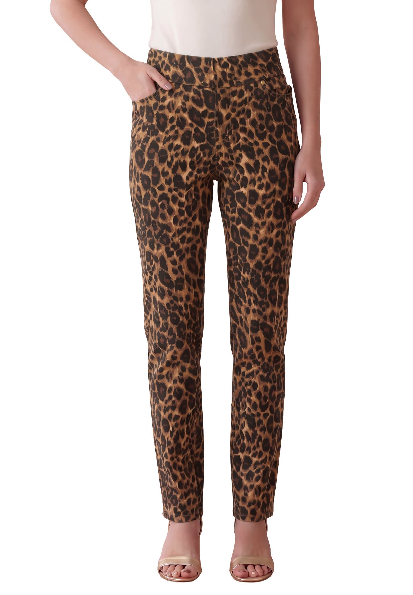 BROWN PAINTERLY CHEETAH