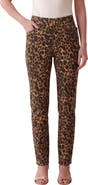 Jessica London Comfort Waist Stretch Denim Straight-Leg Jean