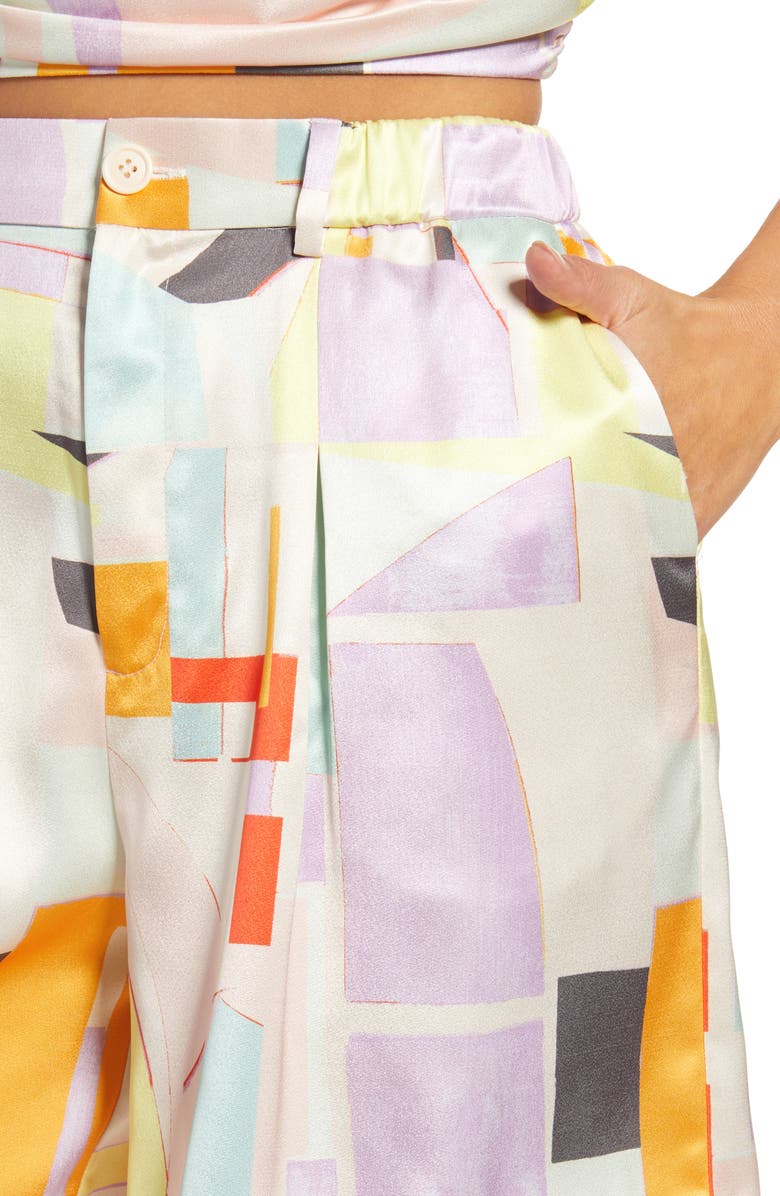 Open Edit Print Soft Long Shorts, Alternate, color, 