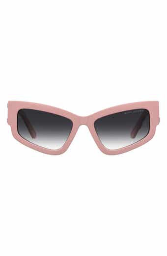 55mm Gradient Cat Eye Sunglasses