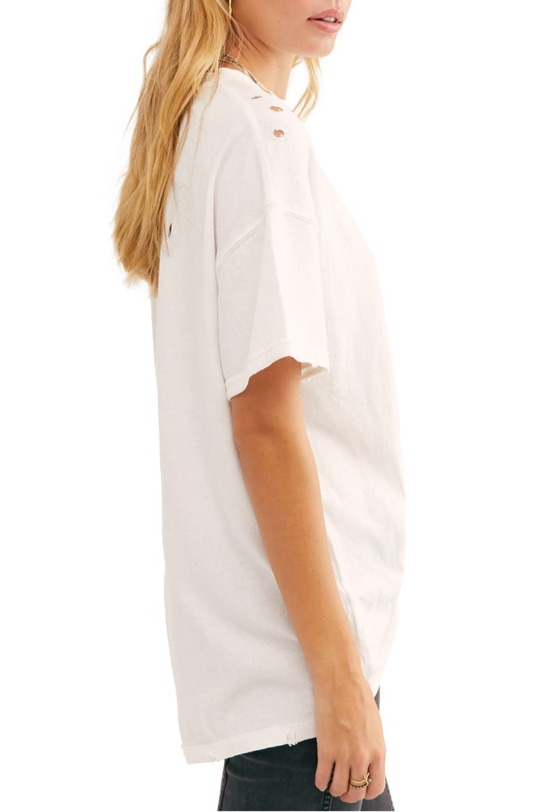 Rubi Ripped Pocket T-Shirt, Alternate, color, OPTIC WHITE