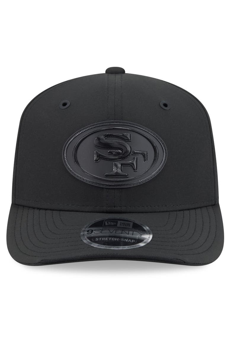 Men's New Era Black San Francisco 49ers 2026 Sideline 9SEVENTY Adjustable Hat, Alternate, color, Black
