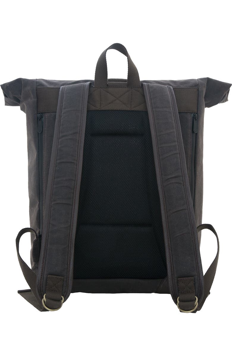 Token Waxed Montrose Backpack, Alternate, color, Dark Brown