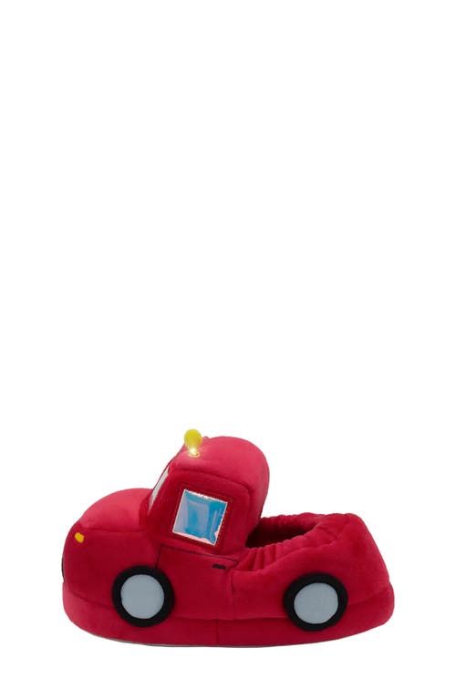 Robeez ® Kids' Fire Truck Slipper In Red