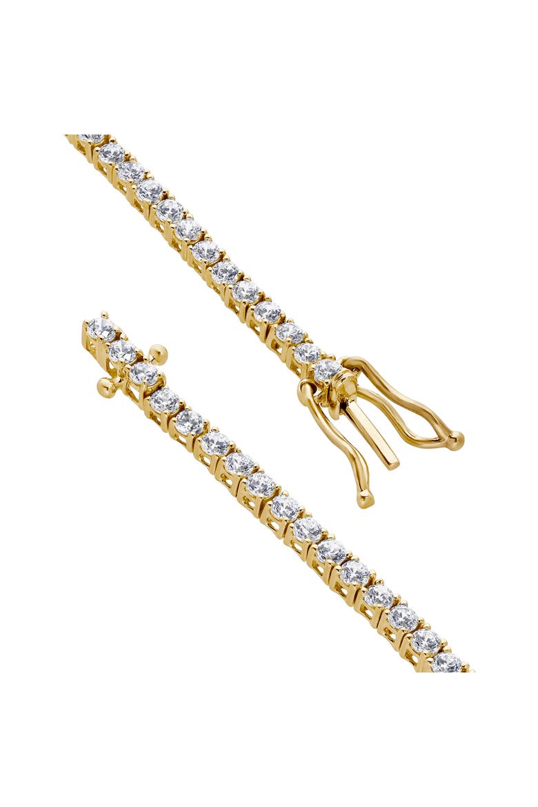 Elodie 3 Ct 10K Gold Lab Grown Diamond Tennis Bracelet, Alternate, color, 10K Yellow Gold