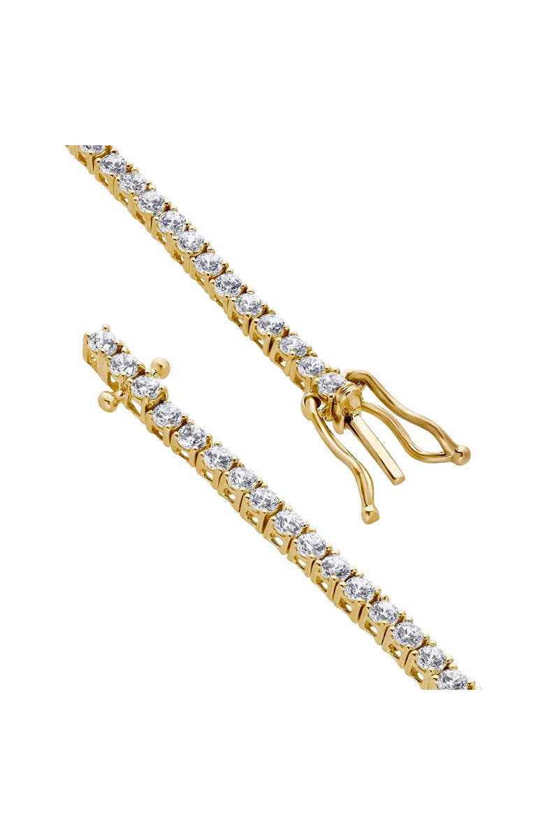 LuvMyJewelry Elodie 3 Ct 10K Gold Lab Grown Diamond Tennis Bracelet, Alternate, color, 10K Yellow Gold