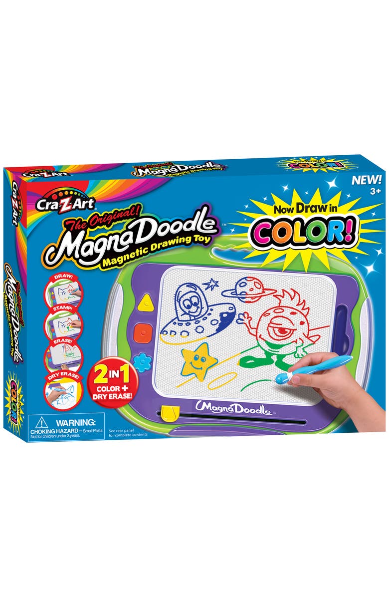 CRA-Z-ART Magnadoodle Magnetic Drawing Toy, Main, color, Multicolored