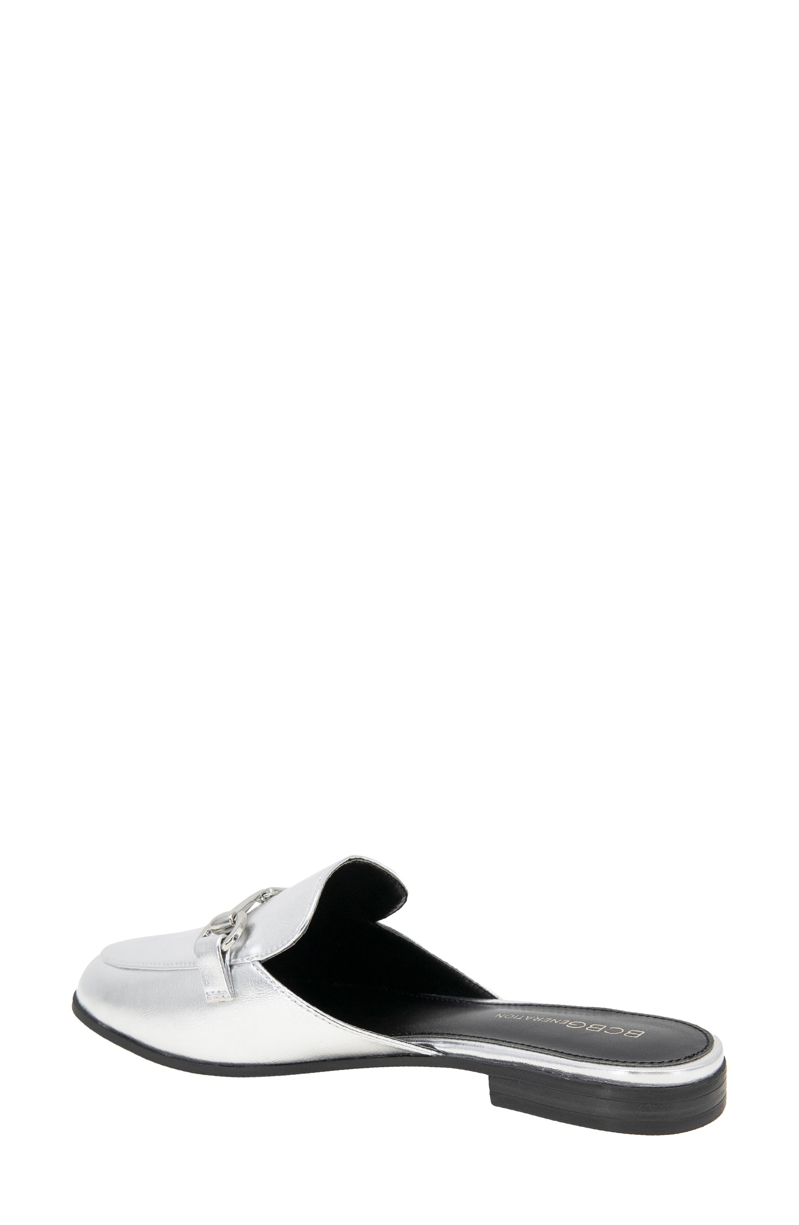 BCBGeneration Zorie Bit Mule, Alternate, color, Dark Silver