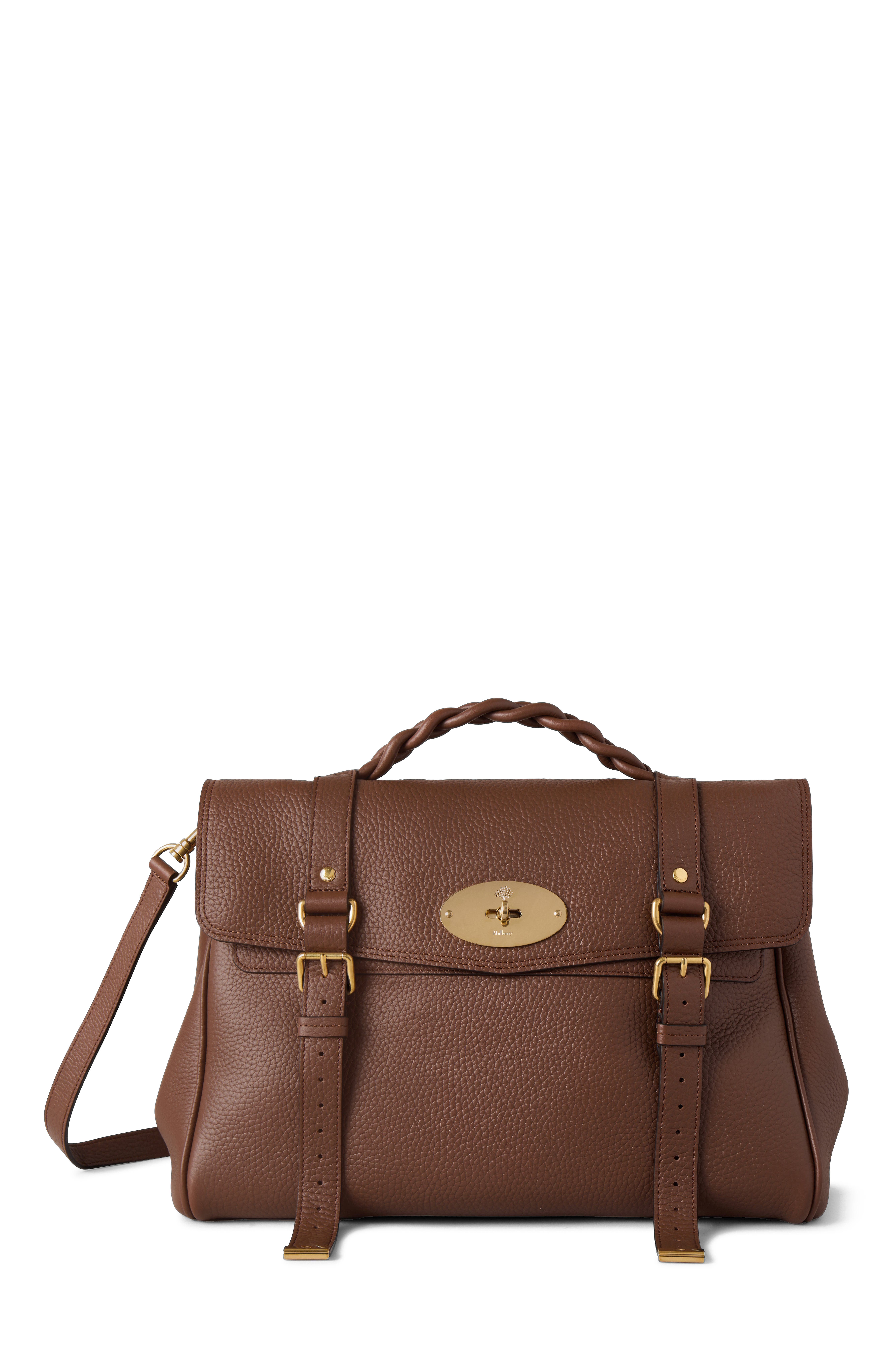 Mulberry Oversized Alexa, Main, color, Bright Oak