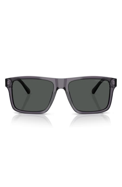 57mm Square Sunglasses
