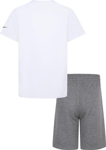 Kids' Plate Logo Graphic T-Shirt & Shorts Set