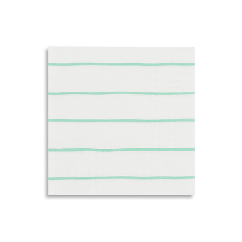 Frenchie Striped Petite Napkins