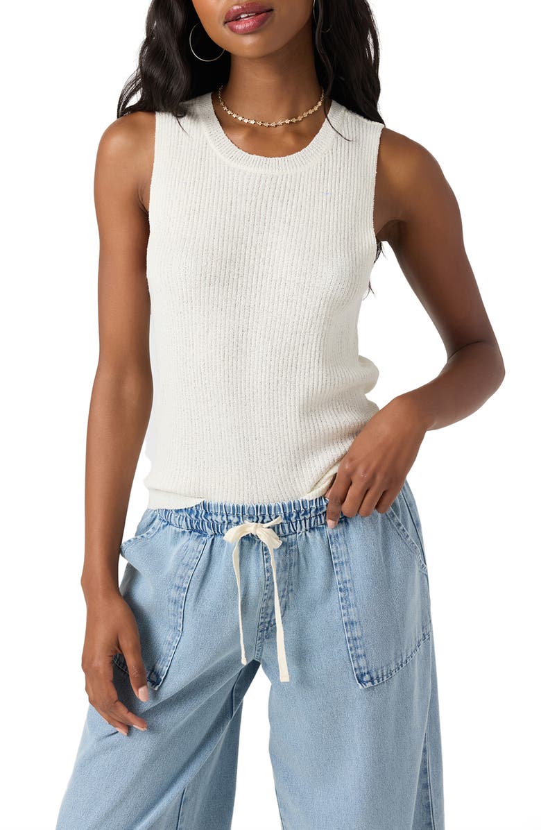 O
Neill Nichola Sleeveless Sweater, Main, color, Winter White