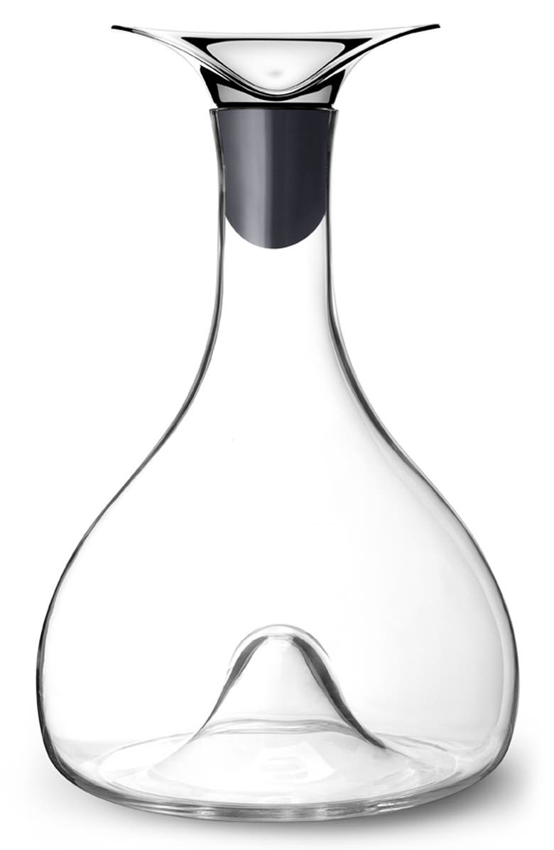 Georg Jensen Wine Bar Carafe, Main, color, Silver