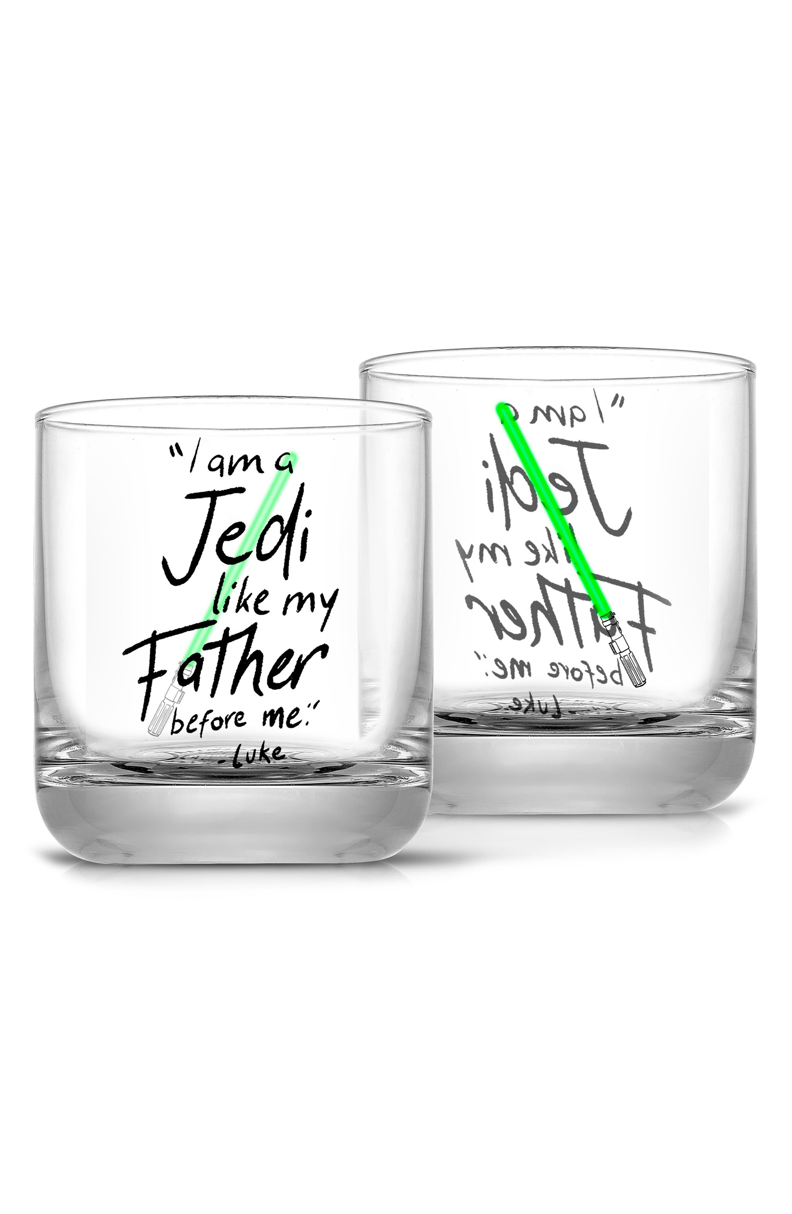 JoyJolt Set of 2 Star Wars™ Luke Skywalker™ Rocks Glass | Nordstromrack