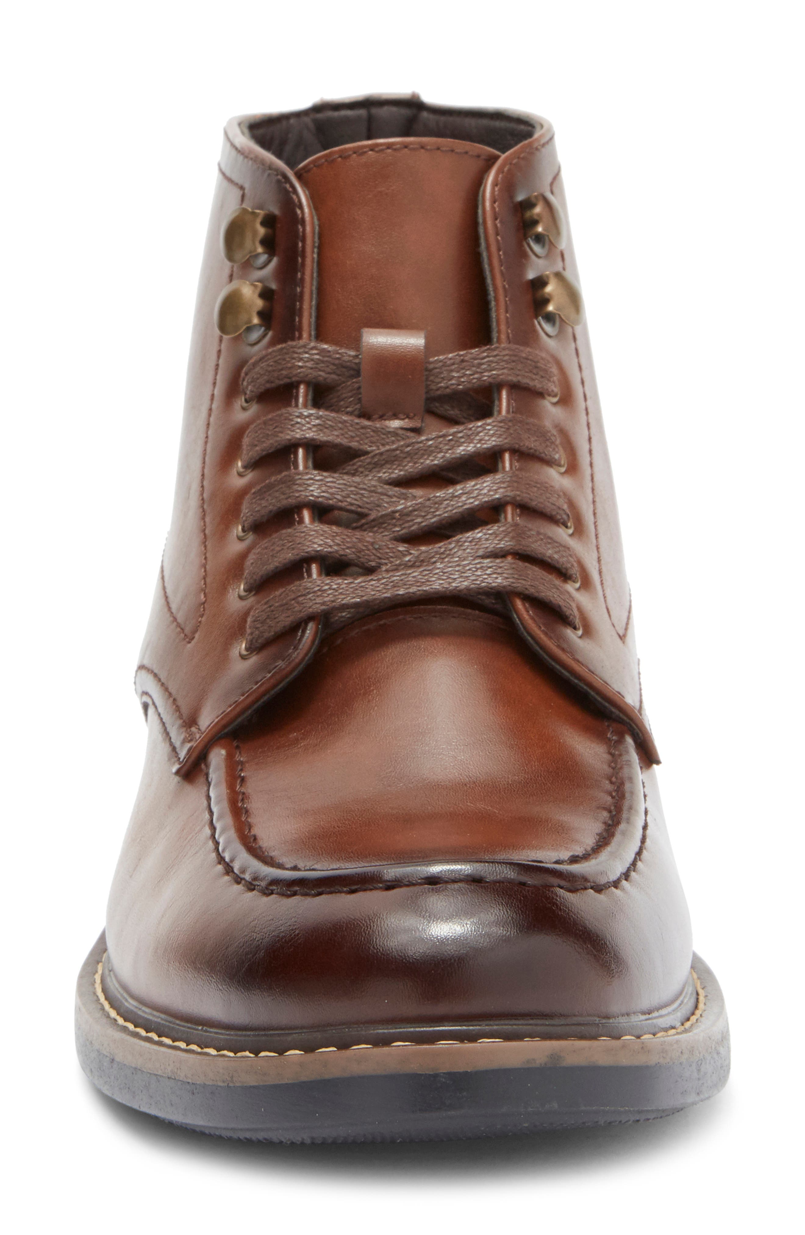 Rush by Gordon Rush Apron Toe Boot, Alternate, color, Brown