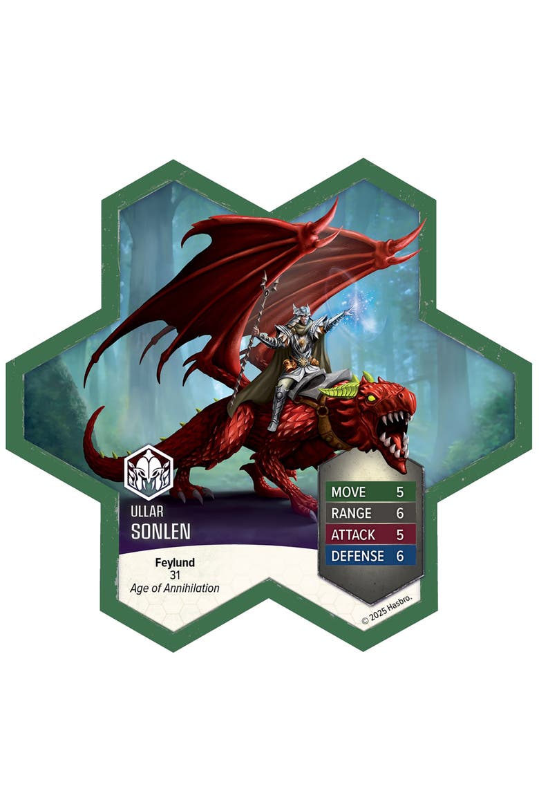 Heroscape Rising Tide, Sonlen & Halushia Scion of the Wild, Alternate, color, Multicolored