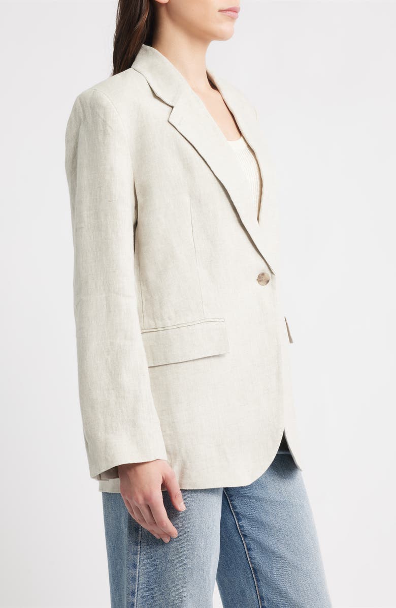 & Other Stories Linen Blazer, Alternate, color,