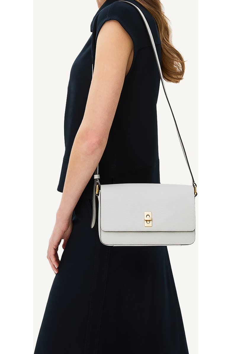 Radley Threadneedle Street Leather Crossbody Bag, Alternate, color, Mist