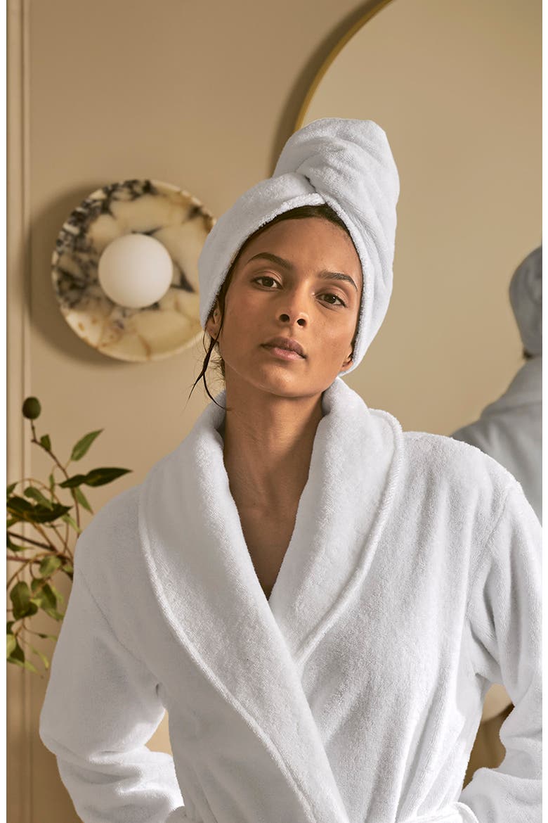 Ultraplush Organic Cotton Hair Towel, Alternate, color, CREAM