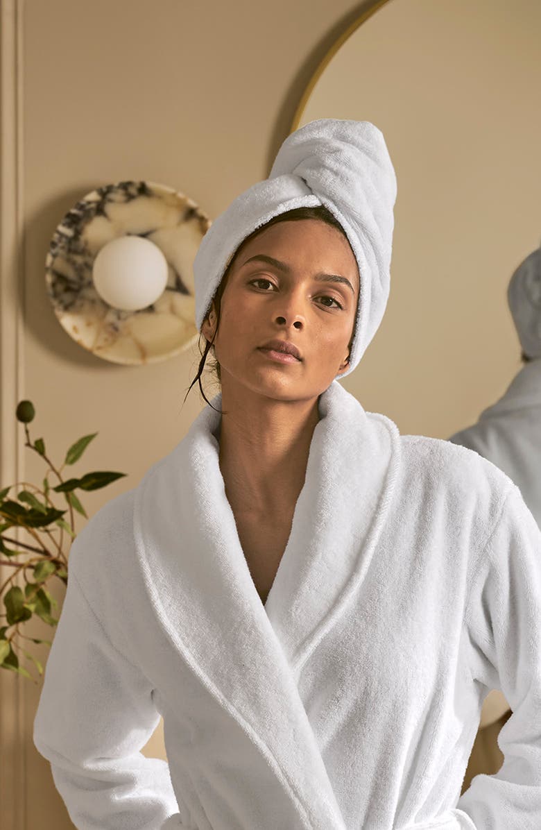 Boll & Branch Ultraplush Organic Cotton Hair Towel, Alternate, color, 