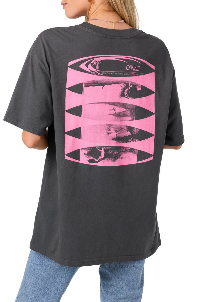 O'Neill OG Forty First Oversize Graphic T-Shirt, Alternate, color, Dark Shadow