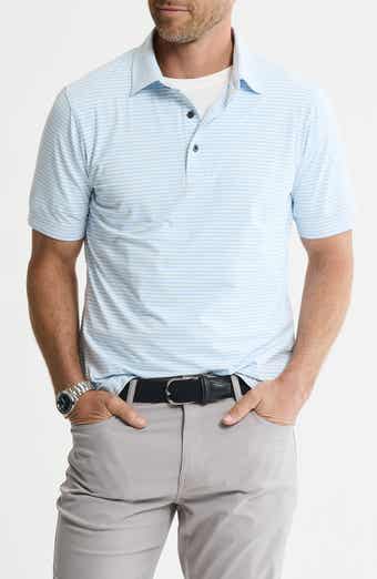 JACHS Performance Stripe Polo