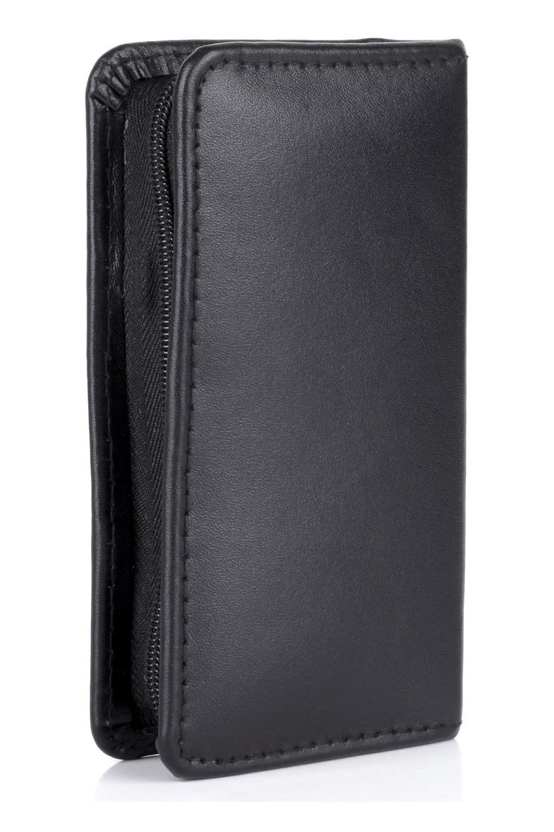 Dopp® 8-Piece Genuine Leather Manicure Set, Alternate, color, BLACK