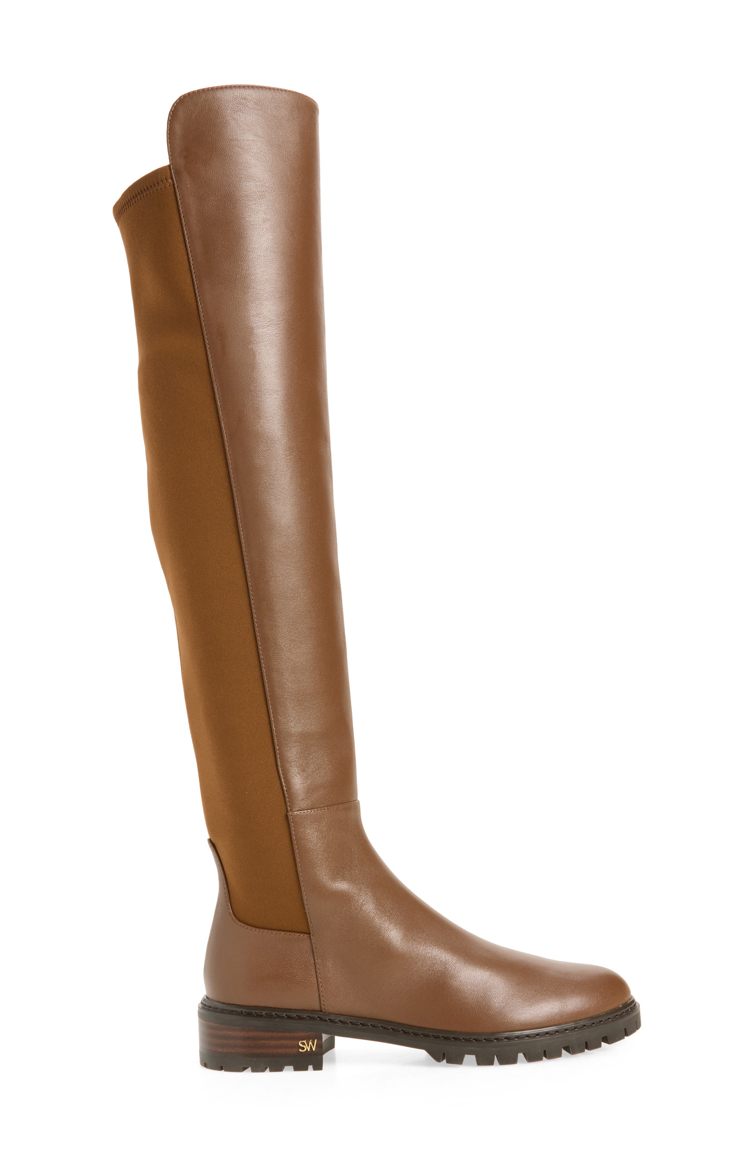 City Over-the-Knee Boot, Alternate, color, COFFEE