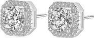 DLORIA Serena Halo Stud Earrings