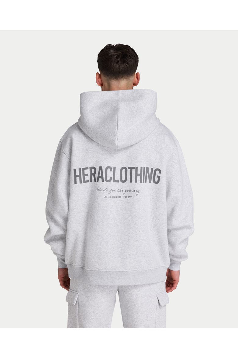 Club '15 Relaxed Fit Hoodie, Alternate, color, Grey Marl