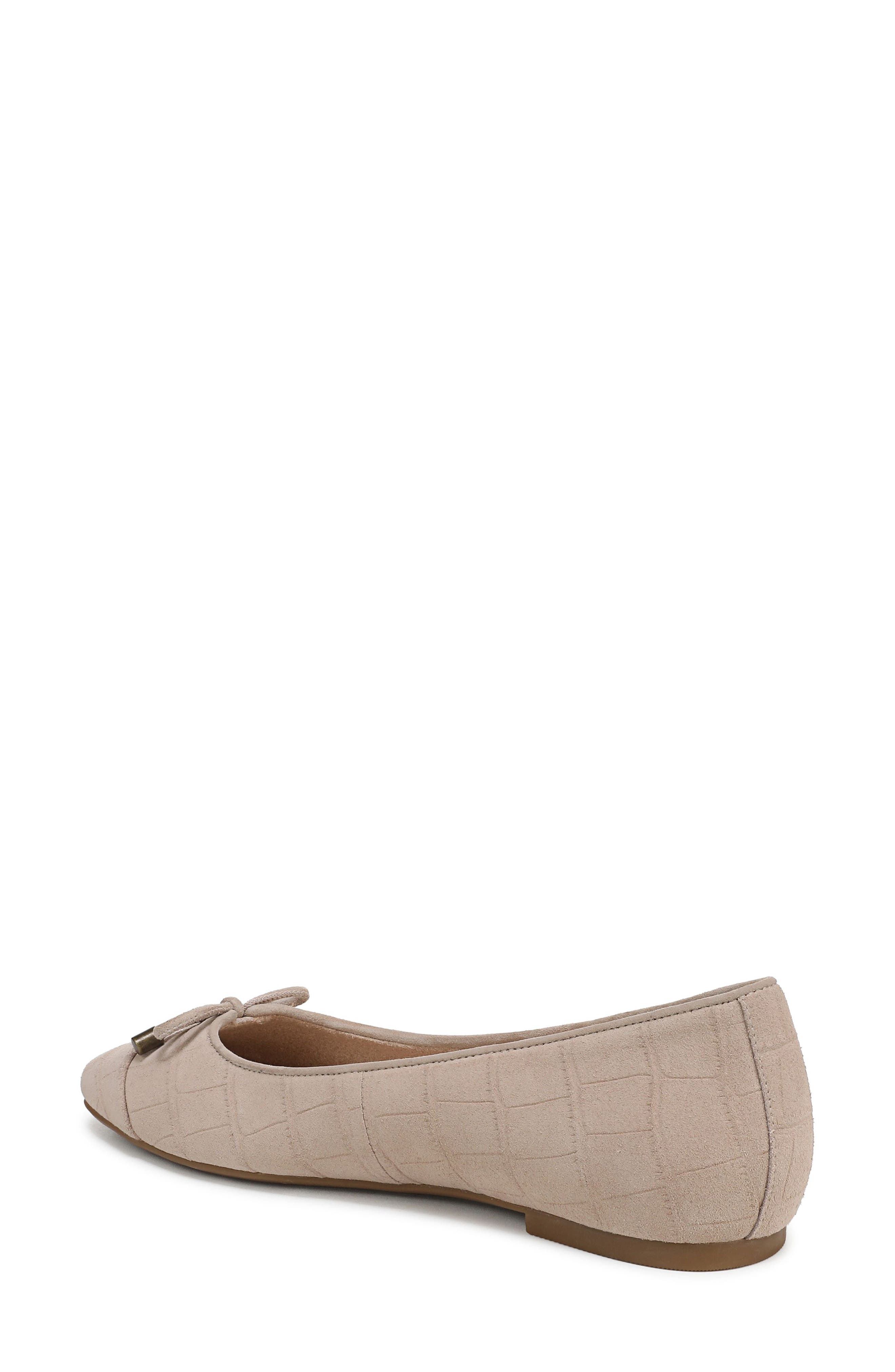 Vionic Klara Cap Toe Ballet Flat, Alternate, color, Lucid Beige