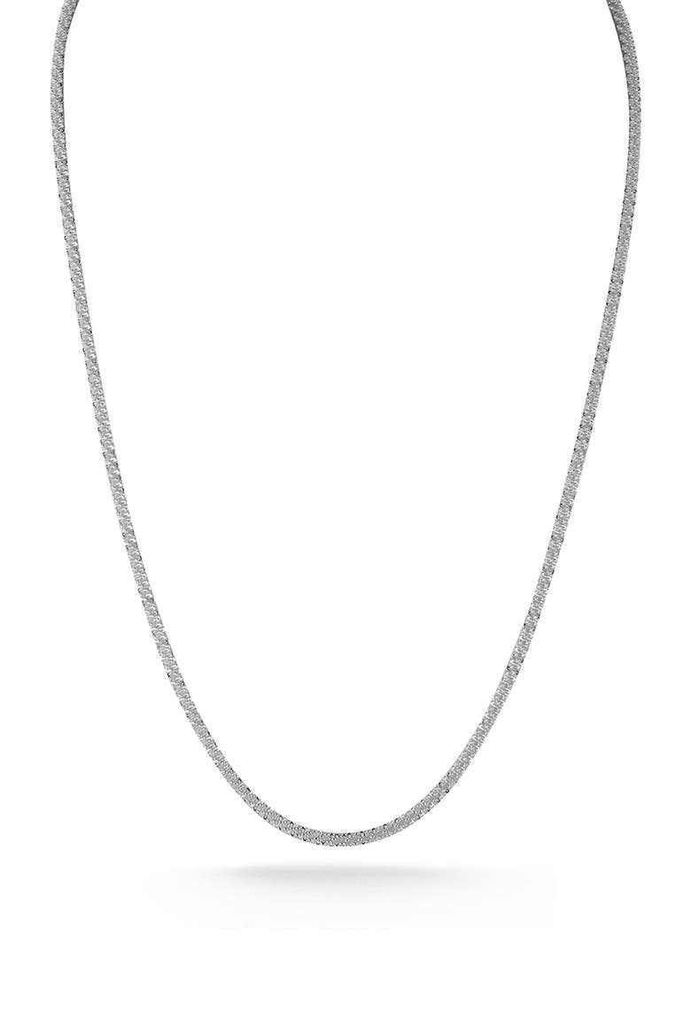 Chain Necklace, Main, color, SILVER