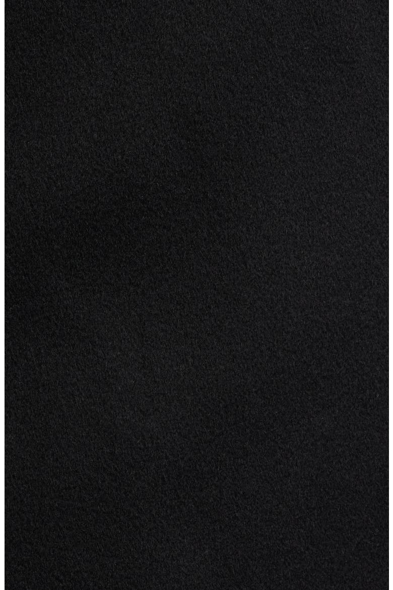 Milly Cashmere Coat, Alternate, color, BLACK