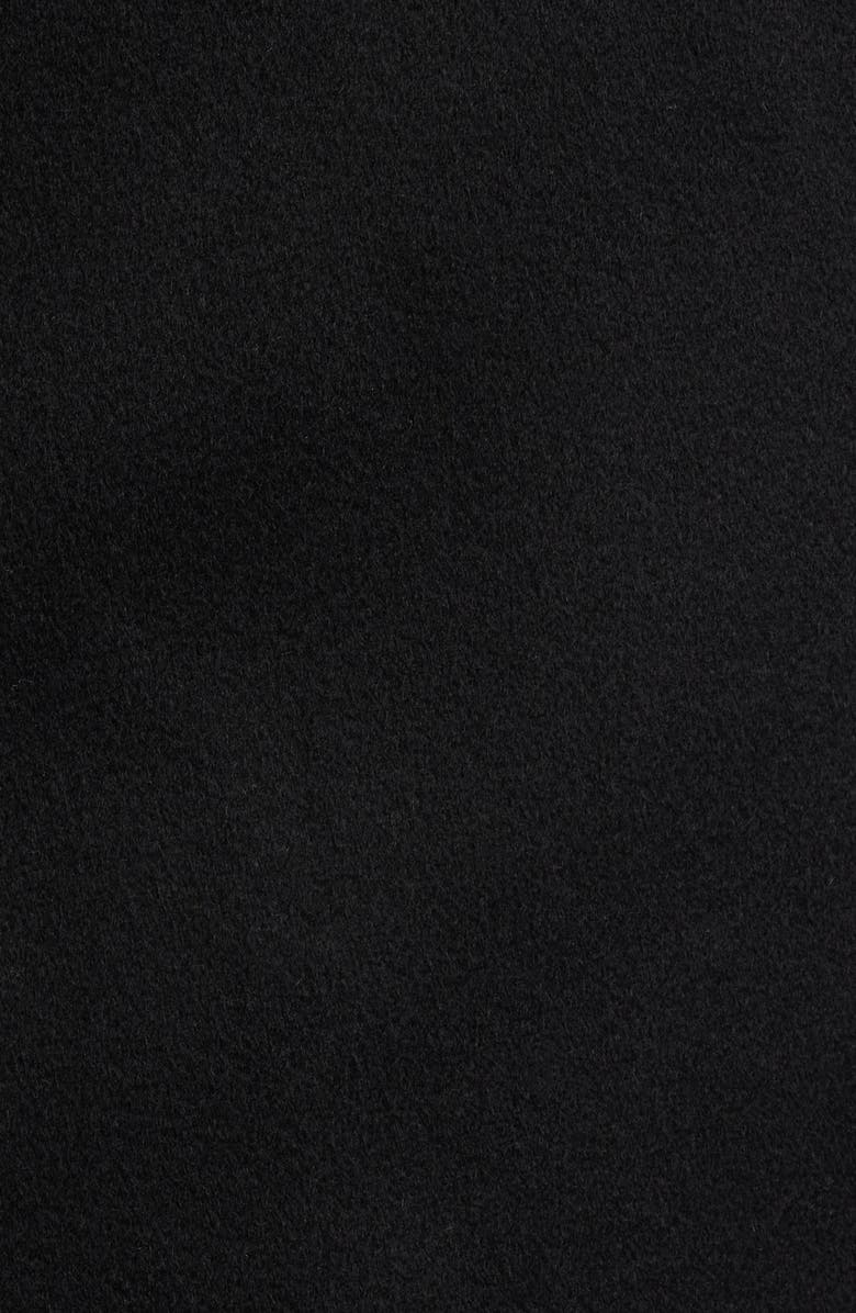 Fleurette Milly Cashmere Coat, Alternate, color, Black