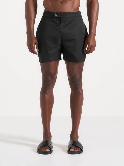 Brian Polished Nylon Swim Shorts