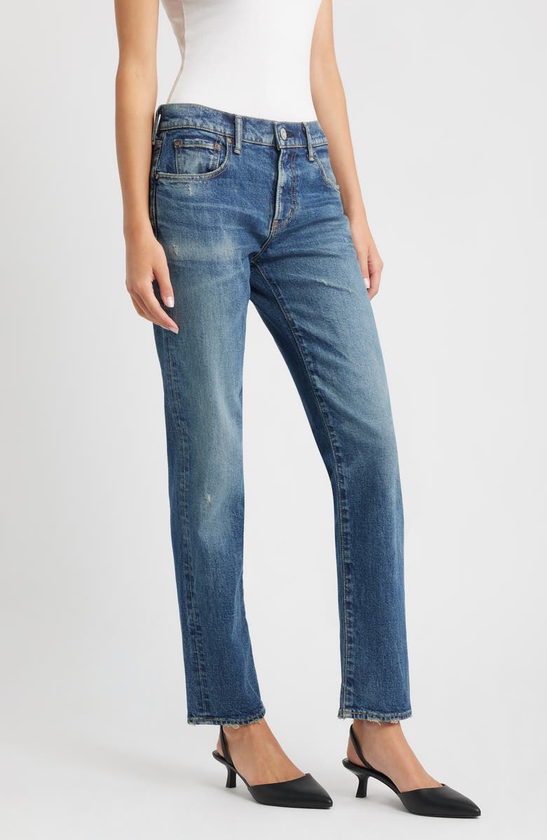 MOUSSY VINTAGE Vamo Slim Straight Leg Jeans, Alternate, color, Blue