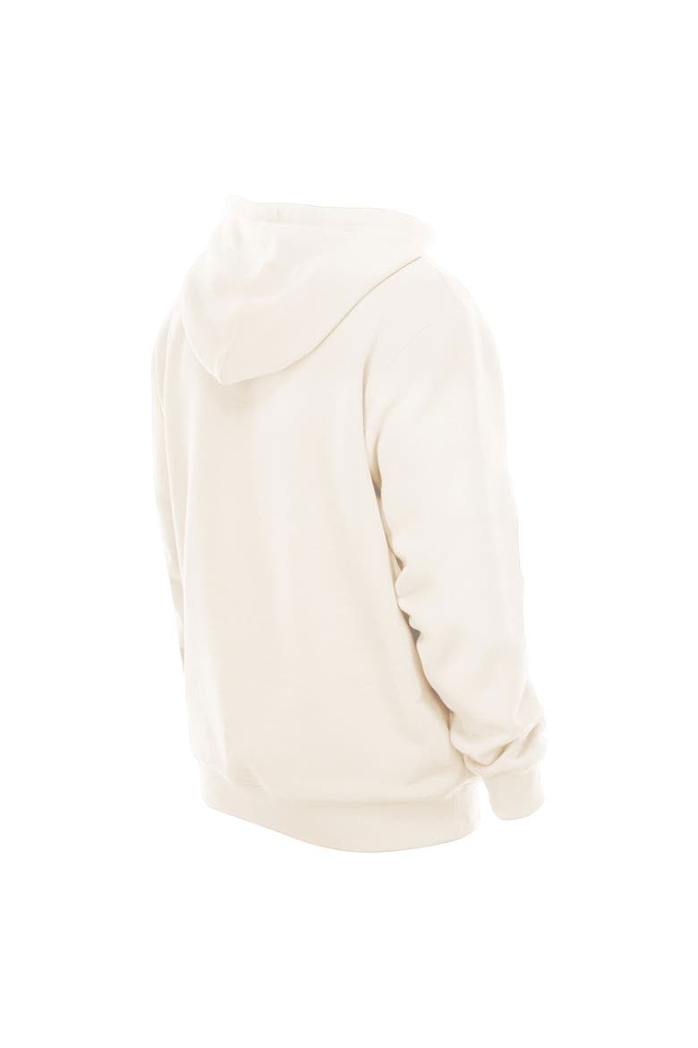 Men's New Era  Cream Philadelphia Eagles Dune Dust Hoodie, Alternate, color, Cream