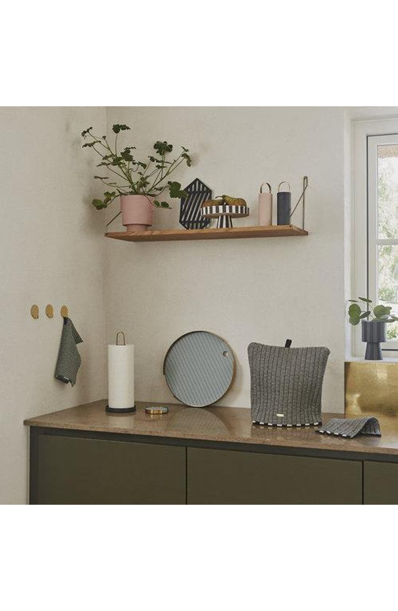 OYOY Oka Tray, Alternate, color, Brass