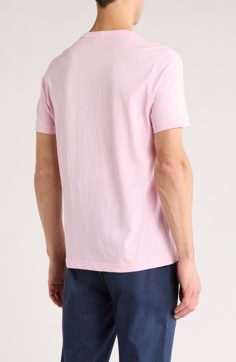 Brooks Brothers Solid Cotton Jersey T-Shirt, Alternate, color, Sweet Dreams