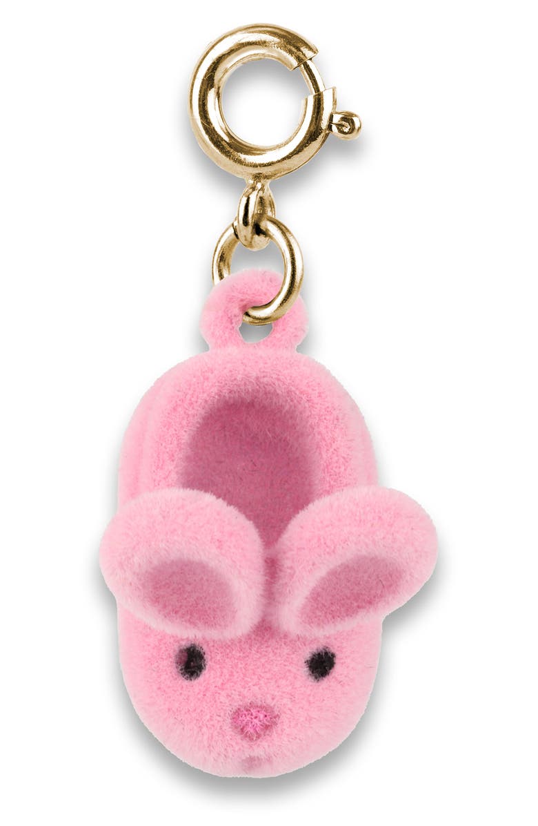 CHARM IT!<sup>®</sup> Kids' Bunny Slipper Charm, Main, color, Gold